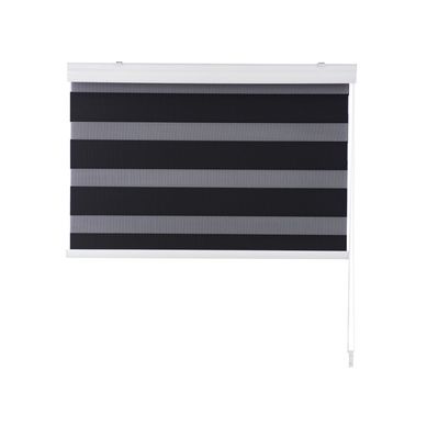 Cortina Dia/Noite Blackout 100x100cm Preto