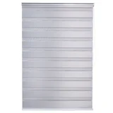 Cortina Dia/Noite Blackout 80x165cm Cinza