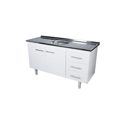 Gabinete New Milano 150cm Branco