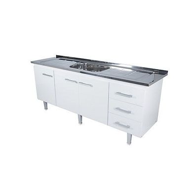 Gabinete New Milano 200cm Branco