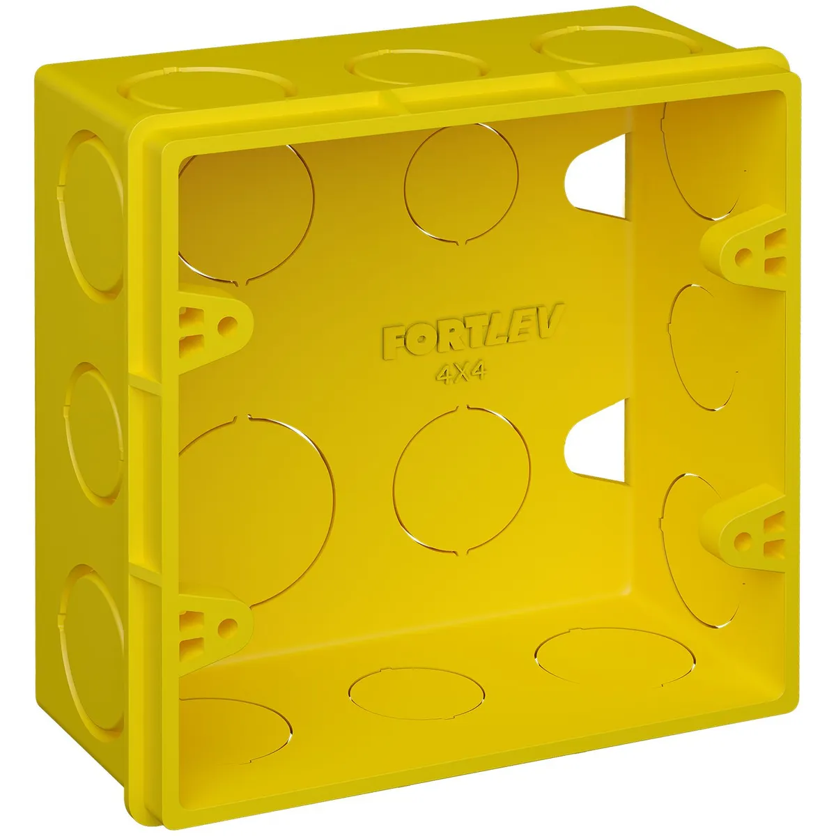 Caixa Embutir Caixa De Luz 4X4 Verde, marca Fortlev - Foto Principal