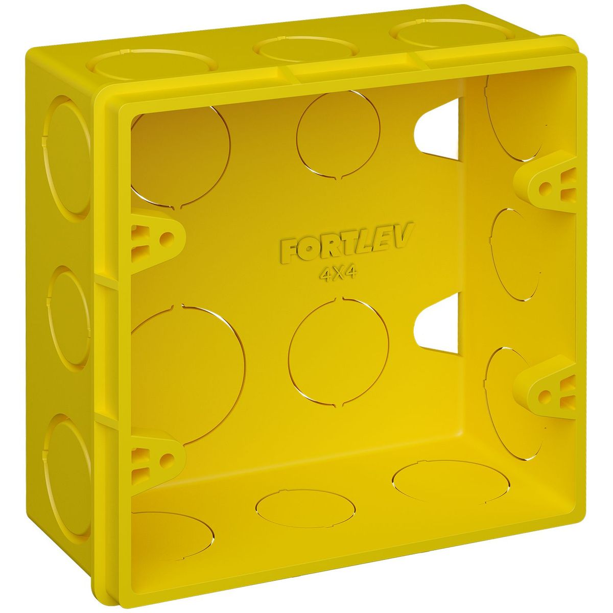 Caixa Embutir Caixa De Luz 4X4 Verde, marca Fortlev - Foto Principal