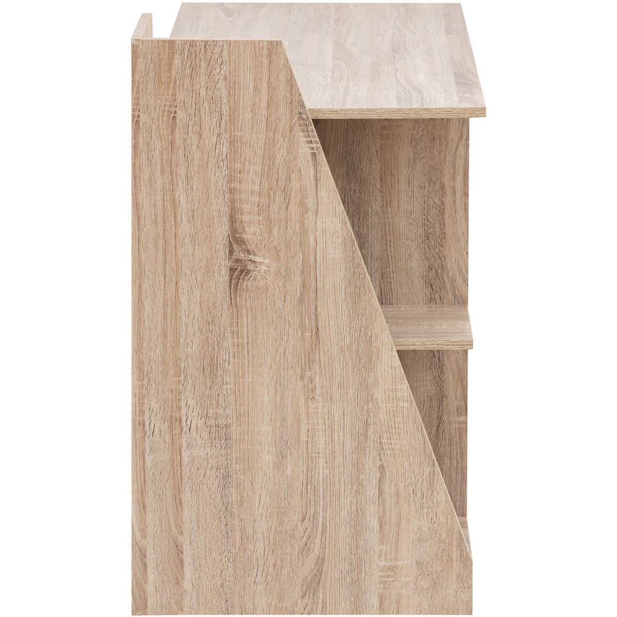 Escrivaninha Repisa 110x50x85cm Nogueira, marca Just Home Collection - Foto 2