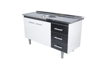 Gabinete Marselha 150cm Preto