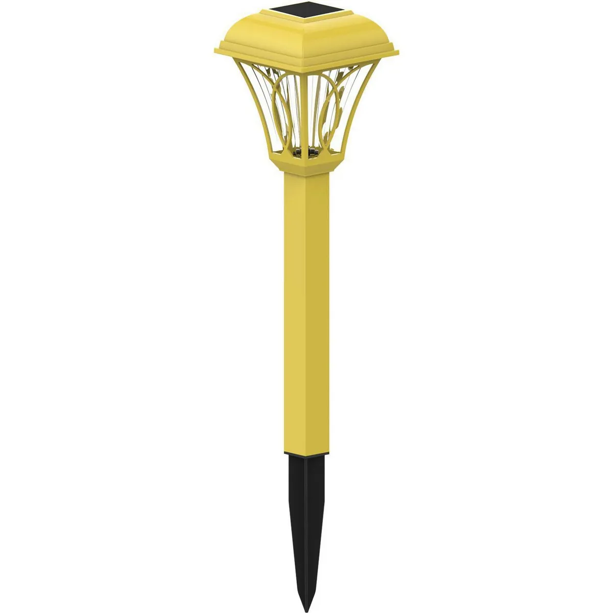 Estaca Solar para Jardim 35cm Led Amarelo, marca Casa Bonita - Foto Principal