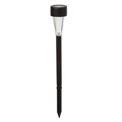 Estaca Solar para Jardim em Aço Inoxidável 35cm Led Marrom Just Home Collection
