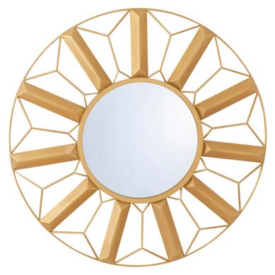 Espelho Redondo Portici 83cm Dourado