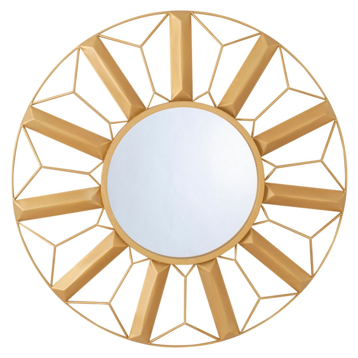 Espelho Redondo Portici 83cm Dourado, marca Just Home Collection - Foto Principal