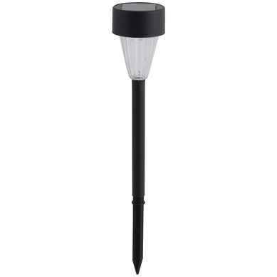 Estaca Solar para Jardim 35cm Carrera Led Preto