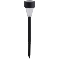Espeto Solar para Jardim 35cm Carrera Led Preto Just Home Collection