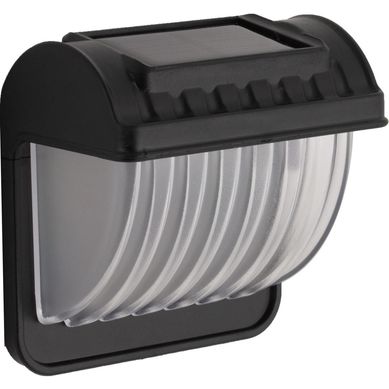 Arandela Solar para Jardim Led Preto Just Home Collection