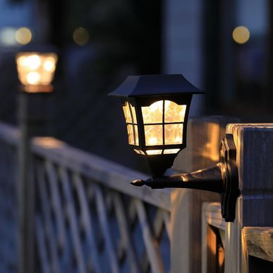 Arandela de Parede de LED Rstico Preto Just Home Collection