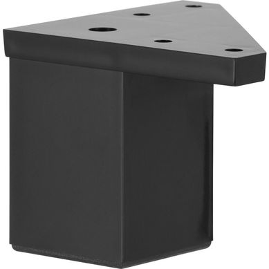 P Quadrado ABS 40x60mm Preto Fixser
