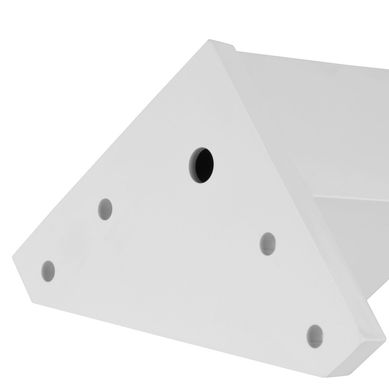 P Quadrado ABS 40x100mm Branco Fixser