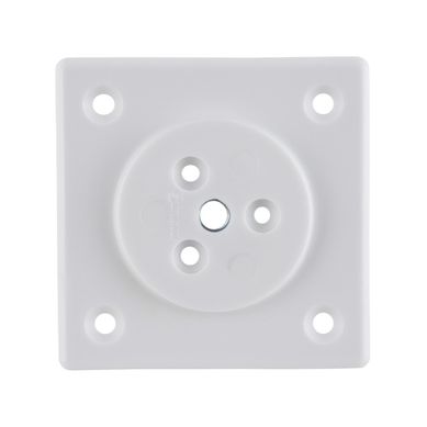 Plataforma para Ps de Madeira Reto Branco
