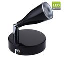 Spot New com 1 Lâmpada Led 4,5W Preto