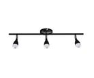 Spot New com 3 Lâmpadas Led 13,5W Preto