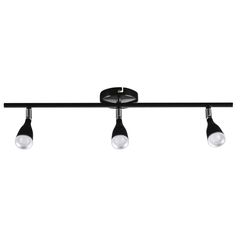 Spot New com 3 Lâmpadas Led 13,5W Preto