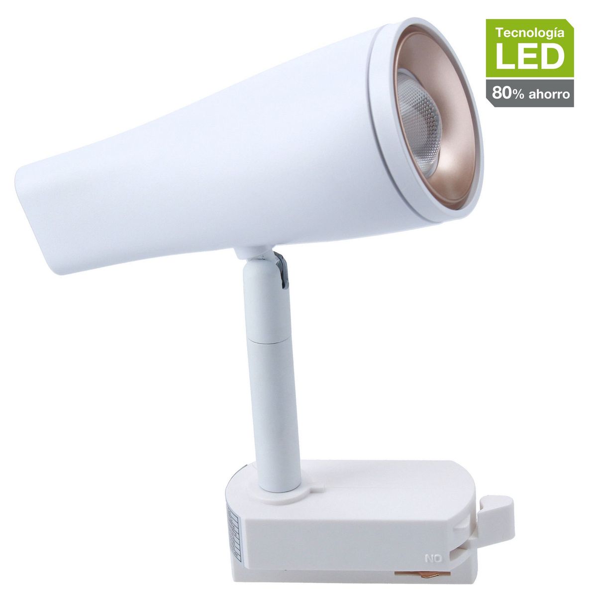 Spot Oban com 1 Lâmpada Led 4,5W Branco, marca Just Home Collection - Foto Principal