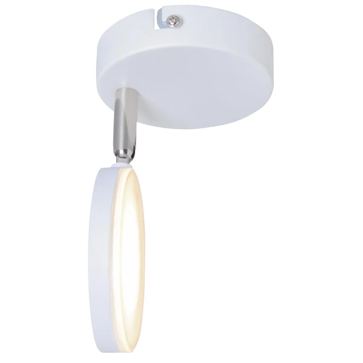 Spot Bianco com 1 Lâmpada Led 5,5W Branco, marca Just Home Collection - Foto 2