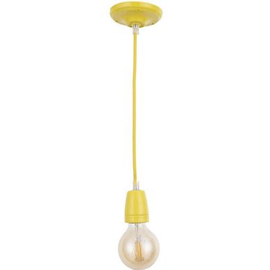 Pendente Decorativo 1 Luz E27 Amarelo