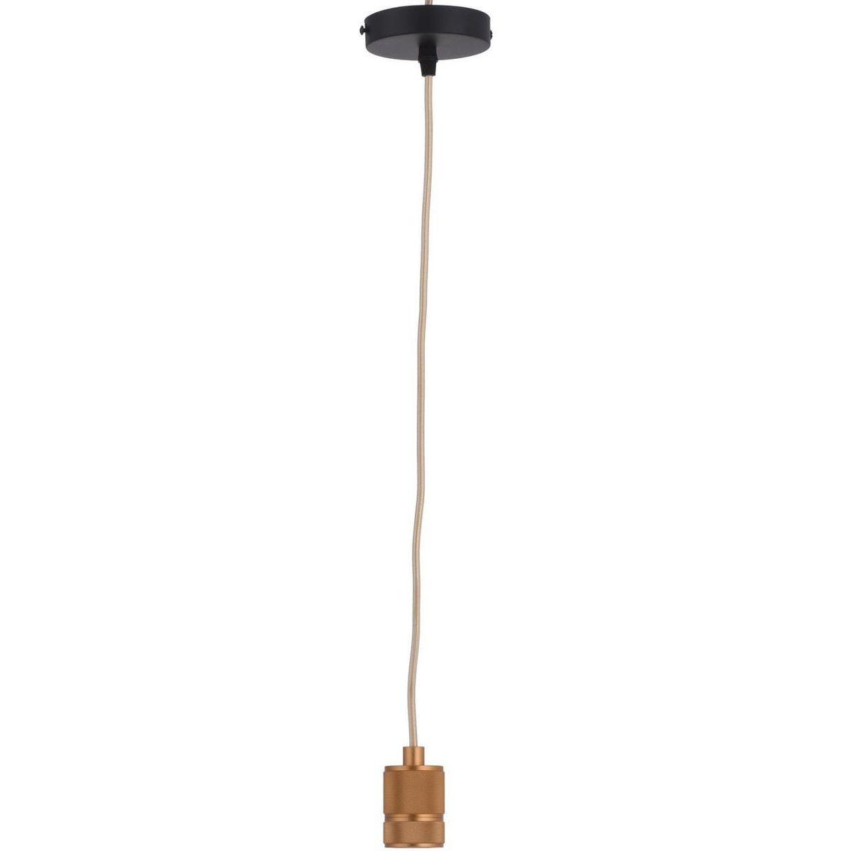Pendente Decorativo Metal 1 Luz E27 Dourado, marca Just Home Collection - Foto Principal