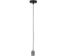 Pendente Decorativo Metal 1 Luz E27 Prata
