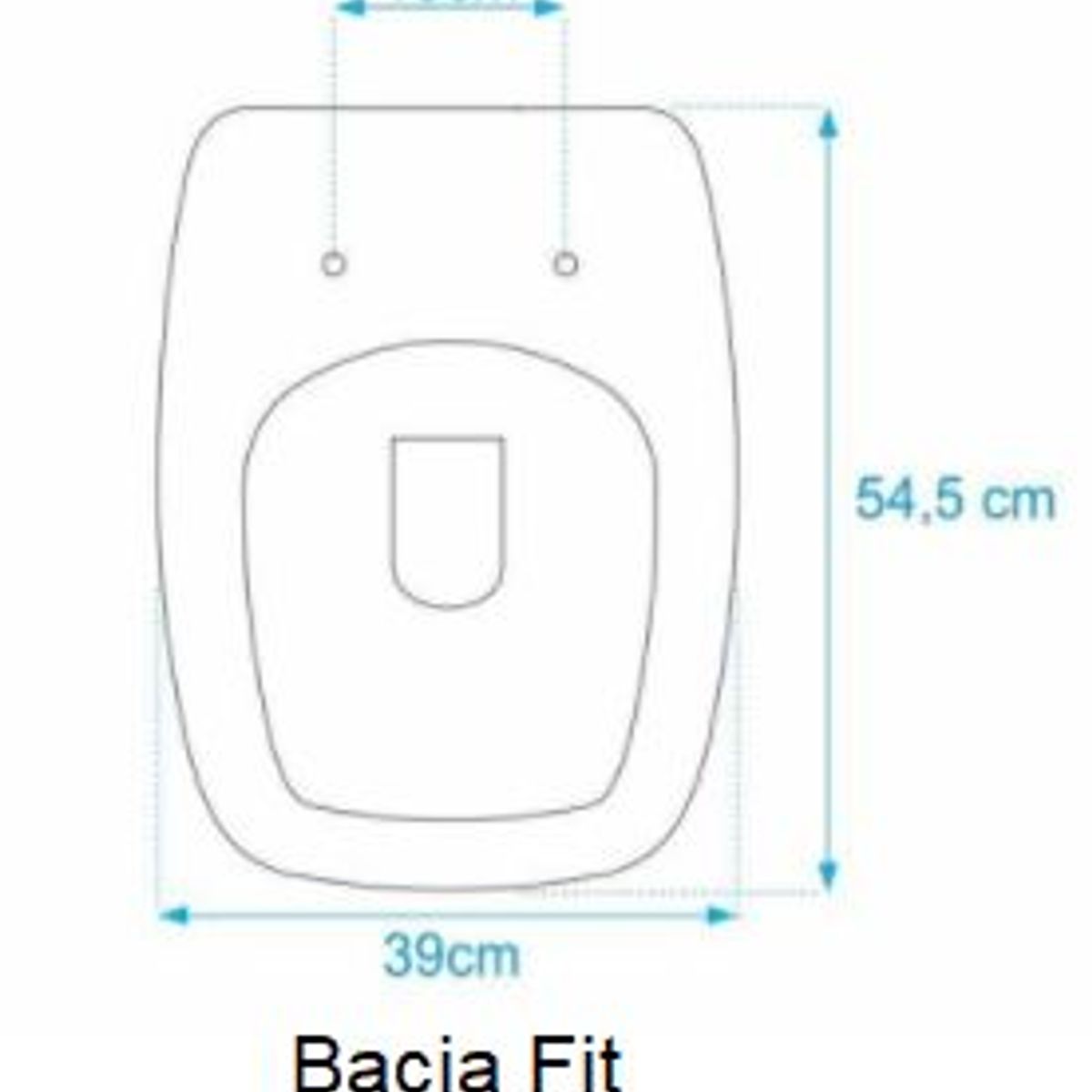 Assento Soft Close Fit Versato Branco Astra, marca Astra - Foto 2