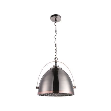Pendente 40W Yuriria 1 Lmpada E27 35cm Prata