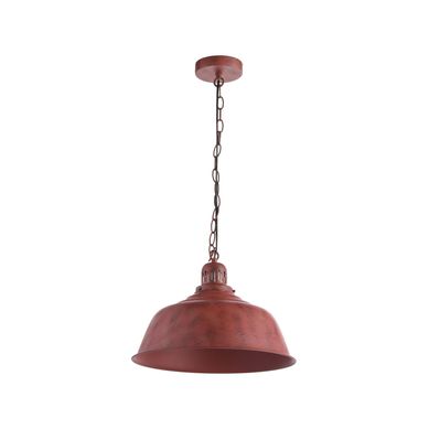 Luminria Pendurada Chieti 1 Lmpada Vermelho