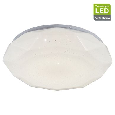 Plafon Led Stars 35cm Branco Just Home Collection