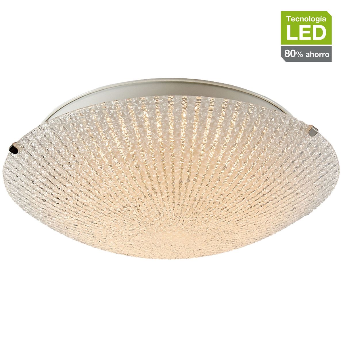 Plafon Led Stripes 30cm Branco, marca Just Home Collection - Foto Principal