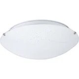 Plafon Led Glitter 30cm Branco