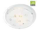 Plafon Led Diamond 31cm Branco