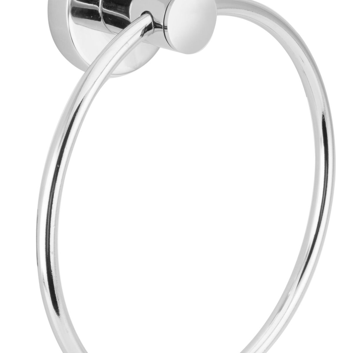 Porta Toalha Argola Pieno 17cm Cromado, marca Forusi - Foto Principal