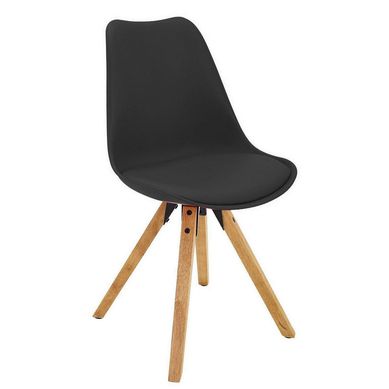 Cadeira com P Palito Eames Leda Cooper Chair Preto Just Home Collection