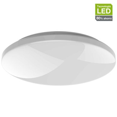 Plafon Led Basic 12W 6500K 20cm Bivolt Branco