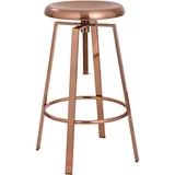 Banqueta Redonda Rose Gold