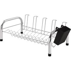 Escorredor de Louças Cama Prático 41,20x27,5x17,3cm Prata Passerini