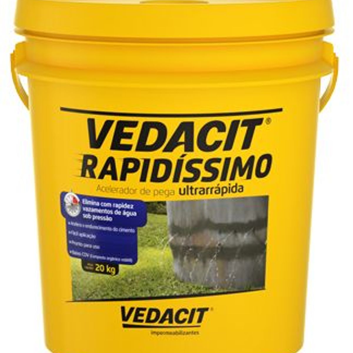 Vedacit Aditivo Acelerador Ultra Rápido 20kg Vedacit, marca Vedacit - Foto Principal