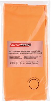 Toalha de Polimento Microfibra  3 Peas Autostyle