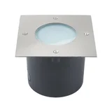Embutido para Piso Externo Led 7W 8,3cm Prata