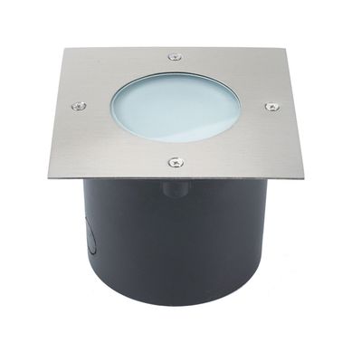Embutido para Piso Externo Led 7W 8,3cm Prata