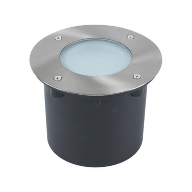 Embutido para Piso Externo Led 7W 8,3cm Prata