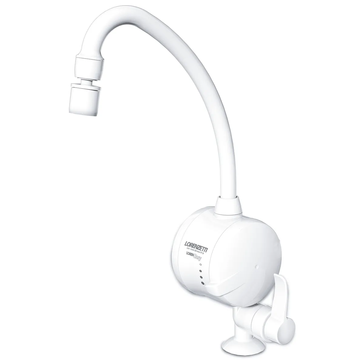 Torneira Easy Elétrica para Cozinha de Mesa 4800w 110v Branco Lorenzetti, marca Lorenzetti - Foto Principal