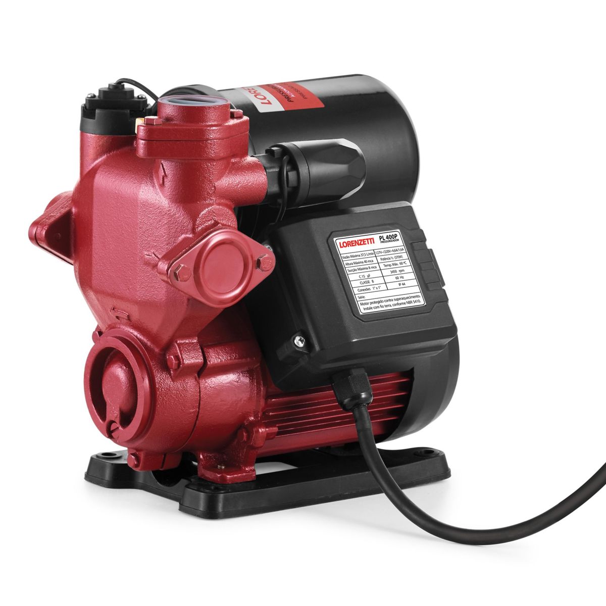 Bomba Pressurizadora Pl400P 2250L/H - Bivolt, marca Lorenzetti - Foto Principal