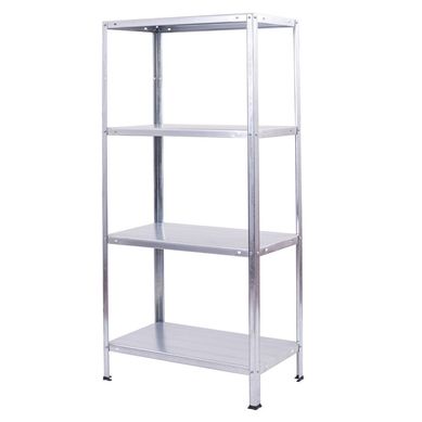 Estante de Metal com 4 Prateleiras Hommy Galvanizado