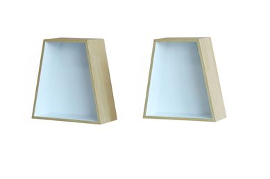 Set 2 Nichos Retangular Fundo Branco