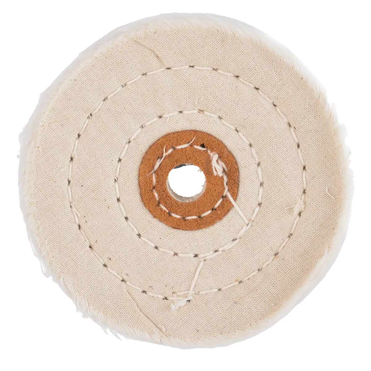Roda De Polimento 4" Branco Bauker, marca Bauker - Foto Principal