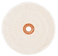 Roda De Polimento 6" Branco Bauker